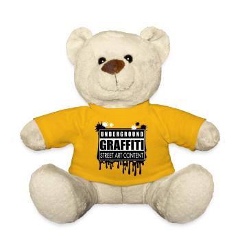 Underground graffitis flex - Nounours - jaune soleil - Devant