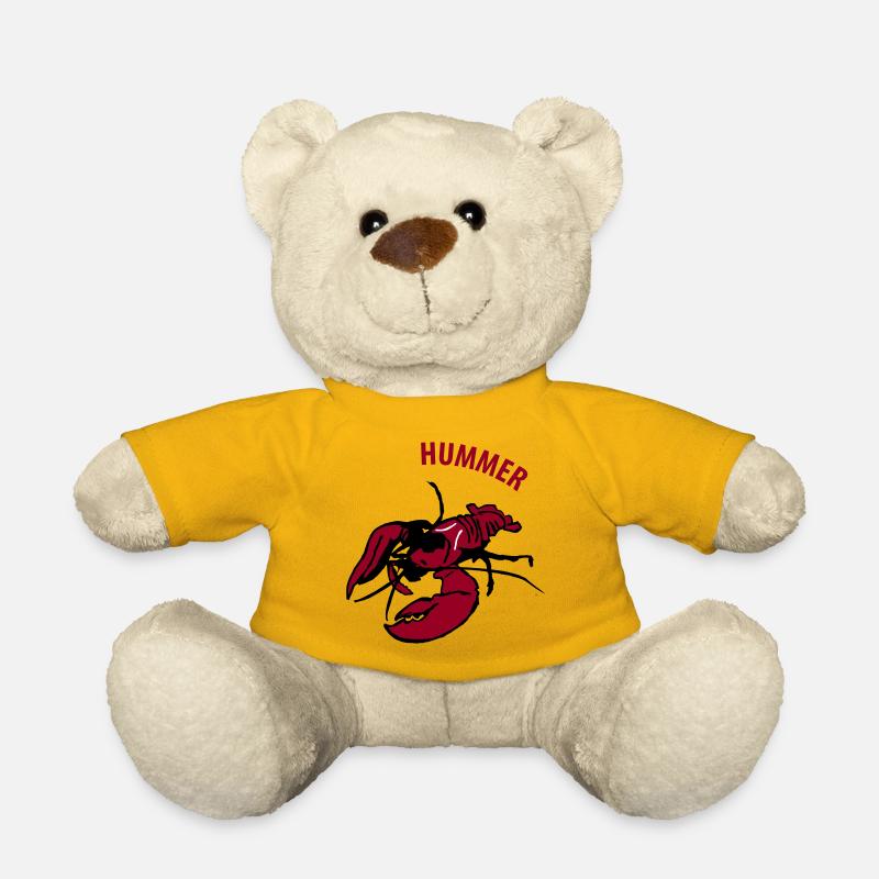 Lobster - Teddy Bear - sun yellow