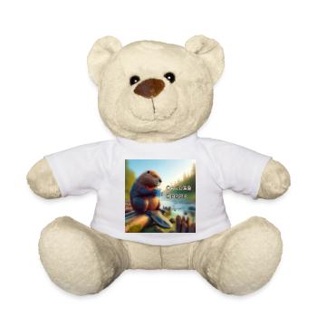 Beaver Coffee Break - Teddy Bear - sun yellow - Front