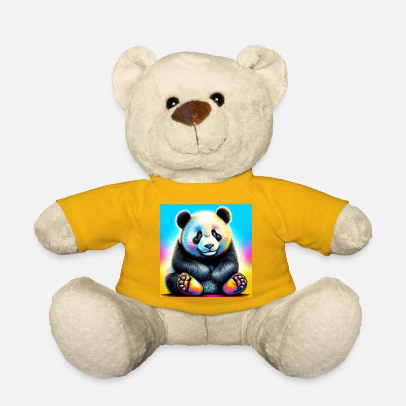 Panda - Teddy - Sonnengelb
