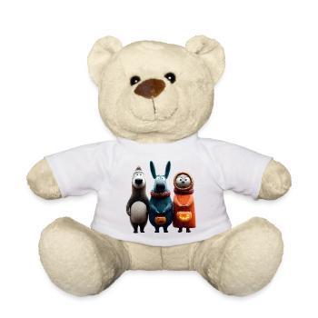 Trick or Treat Gang – Süße Halloween Wolligans - Teddy - Sonnengelb - Vorne