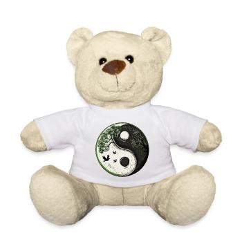 Yin et Yang Version Nature :) - Nounours - jaune soleil - Devant