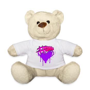 Hashtag Love - Teddy - Sonnengelb - Vorne