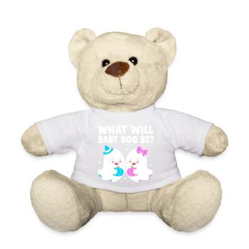 Gender Reveal Halloween - Teddy Bear - sun yellow - Front
