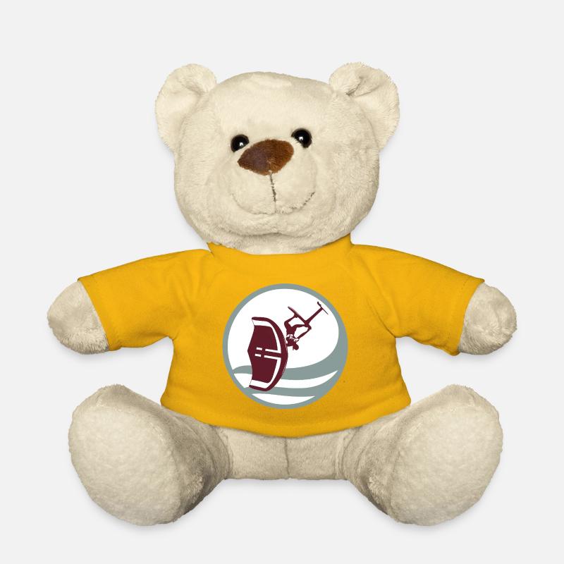 Wingfoil Action Silhouette - Teddy - Sonnengelb
