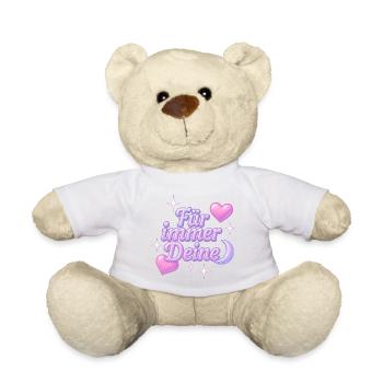 für immer deine / y2k statement design - Teddy - Sonnengelb - Vorne