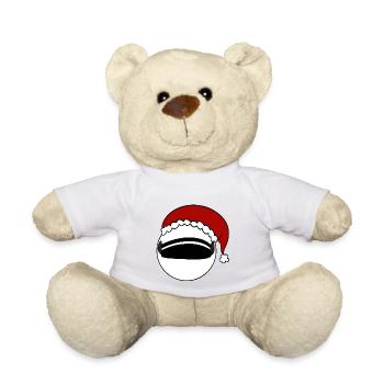 Weihnachtsmann   Helm  - Teddy - Sonnengelb - Vorne