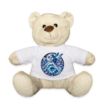 Crystal Fairy on Crystals - Teddy Bear - sun yellow - Front