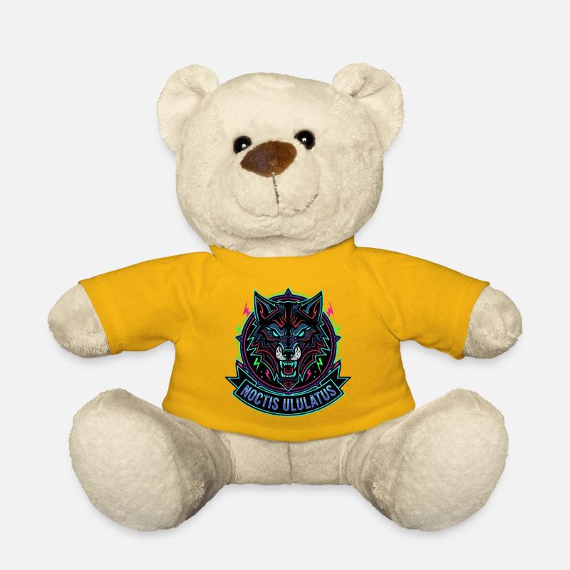 Neonwolf Noctis Ululatus - Teddy - Sonnengelb