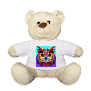 Eule - Teddy - Sonnengelb - Vorne