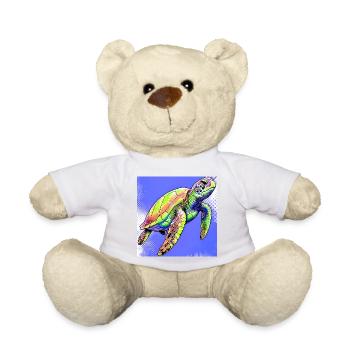 turtle - Teddy Bear - sun yellow - Front