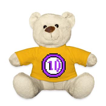 Arcade Münze 10 Jahre Jubiläum - Teddy - Sonnengelb - Vorne