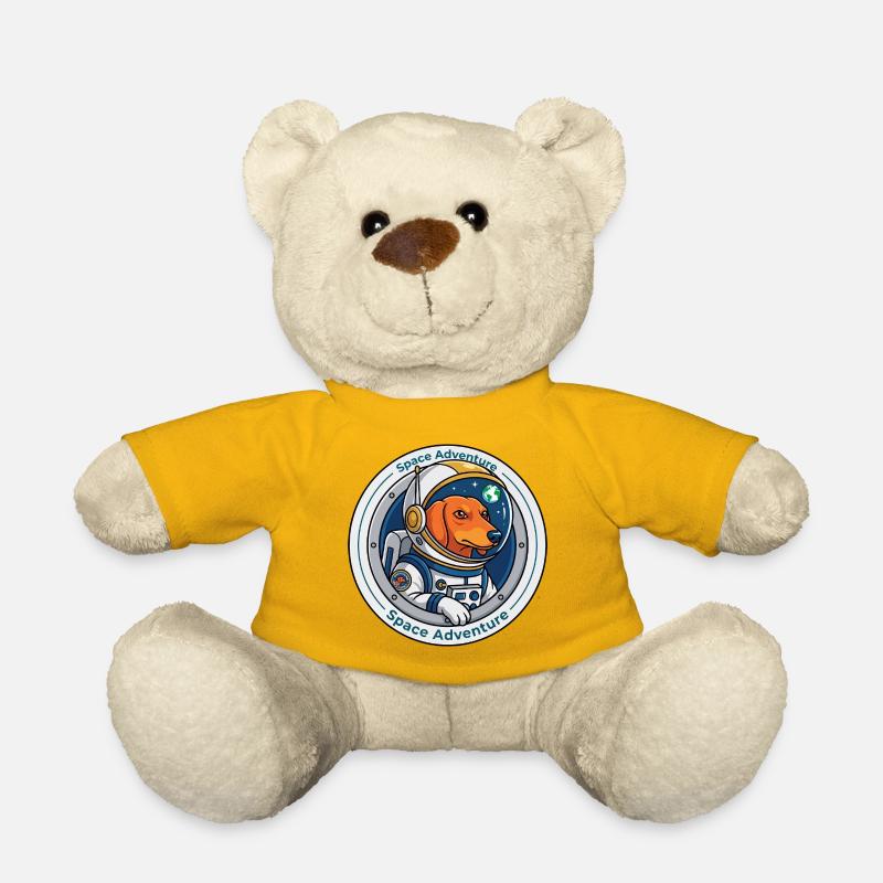 Dachshund Space Adventure: Mission Weltall - Teddy - Sonnengelb