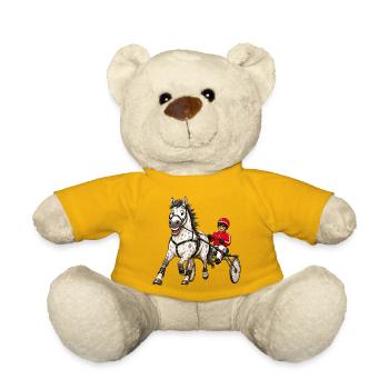 Traber lustig - Teddy - Sonnengelb - Vorne
