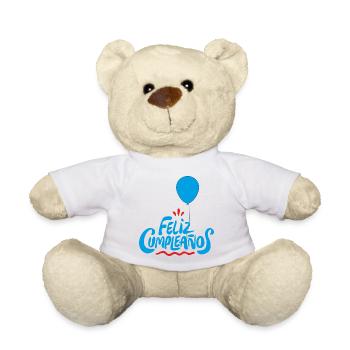 Bon anniversaire - Nounours - jaune soleil - Devant
