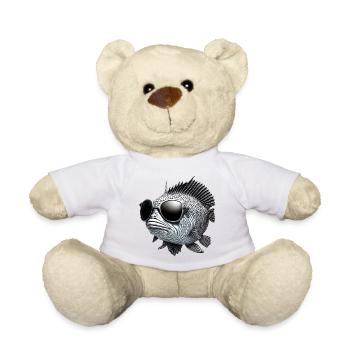 Gros poisson avec des lunettes de soleil - Nounours - jaune soleil - Devant