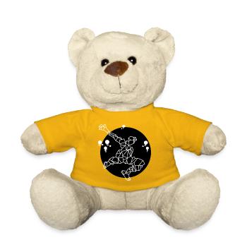 Sport - noir - Nounours - jaune soleil - Devant