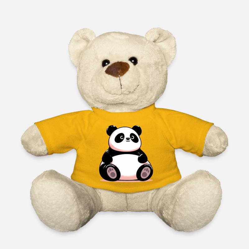 Panda - Teddy - Sonnengelb