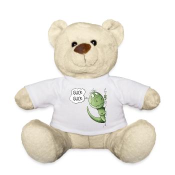 Guck Guck T-Rex Dino I Tyrannosaurus Dinosaurier - Teddy - Sonnengelb - Vorne