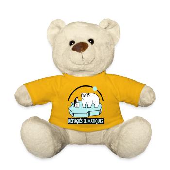 Réfugiés climatiques - Nounours - jaune soleil - Devant