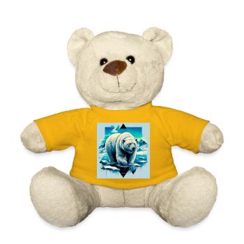 polar bear - Teddy Bear - sun yellow - Front