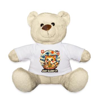 Ramen Cat Suce juste - Nounours - jaune soleil - Devant