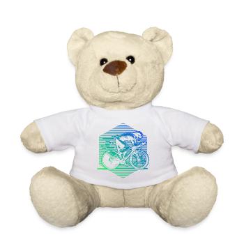 Roadbike Fans aufgepasst schlichtes Statement - Teddy - Sonnengelb - Vorne