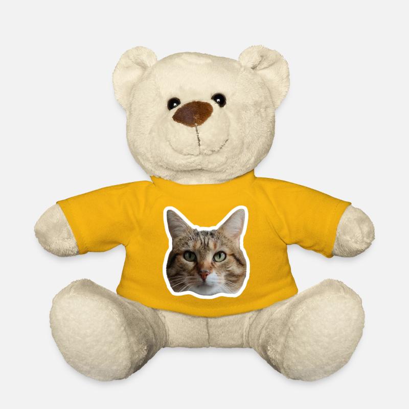 Sticker Missty - Nounours - jaune soleil