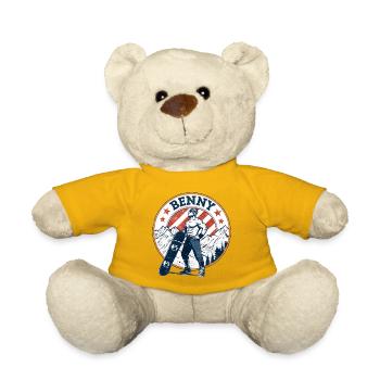 Benny, Vintage-Look - Teddy - Sonnengelb - Vorne