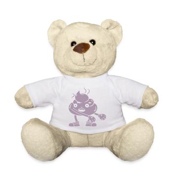 Danse drôle de tas de caca - Nounours - jaune soleil - Devant