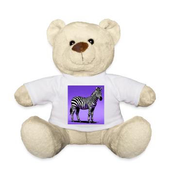 zebra - Teddy Bear - sun yellow - Front