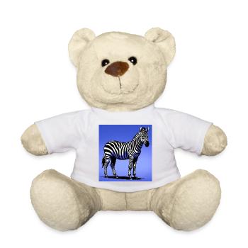 Zebra - Teddy - Sonnengelb - Vorne