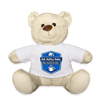 Dicton du camping-car - Nounours - jaune soleil - Devant