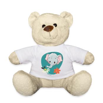 Elefant - Teddy - Sonnengelb - Vorne