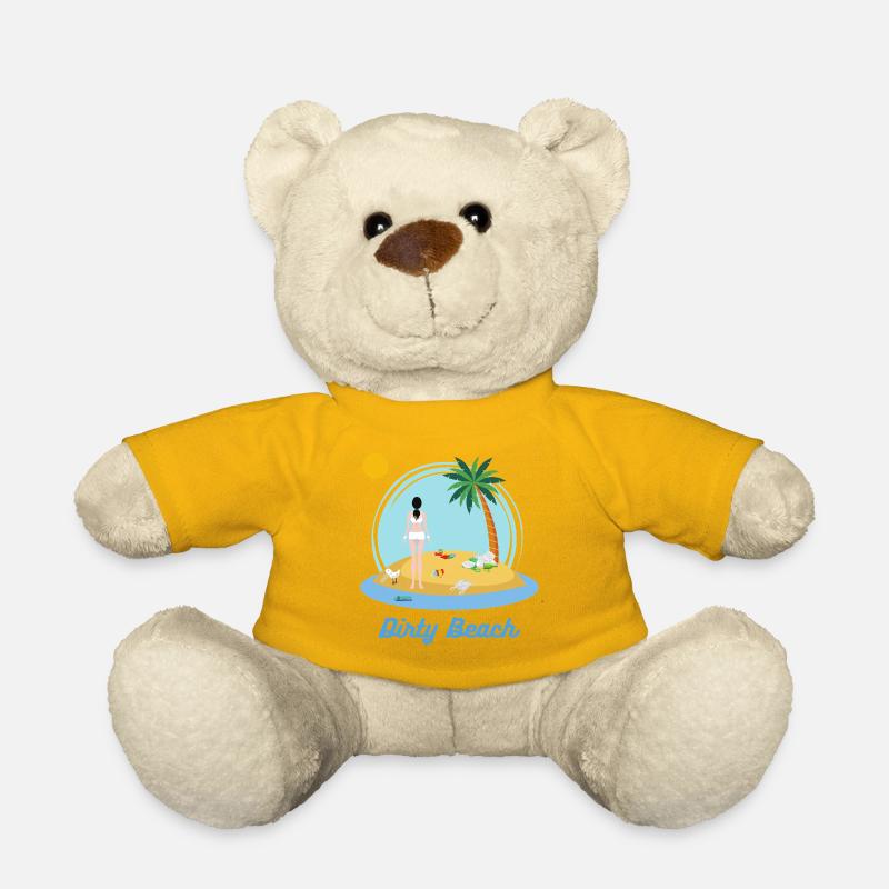 Dirty Beach - Teddy Bear - sun yellow