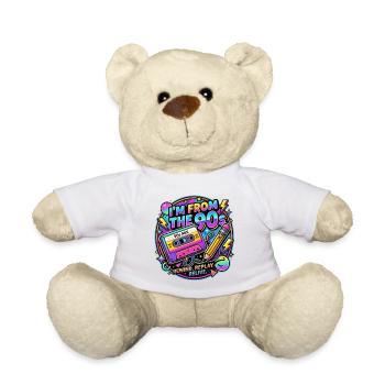 I'm From The 90s Retro Cassette - Teddy Bear - sun yellow - Front