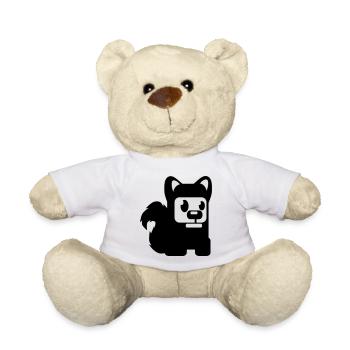 hund fuchs wolf - Nounours - jaune soleil - Devant