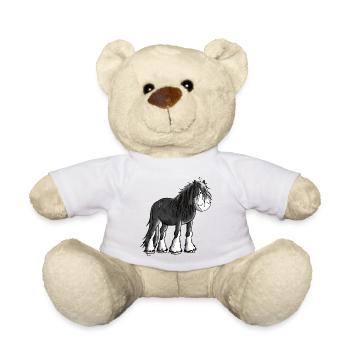 Starkes Shire Horse - Teddy - Sonnengelb - Vorne