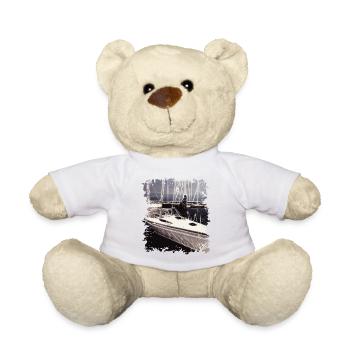 Sailboat - Sailing - Teddy Bear - sun yellow - Front
