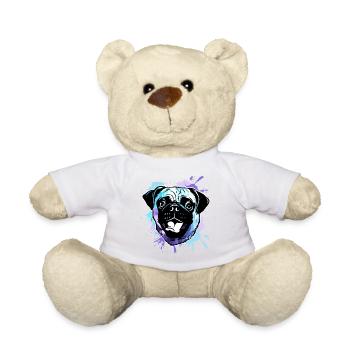 Mops Hund - Teddy - Sonnengelb - Vorne