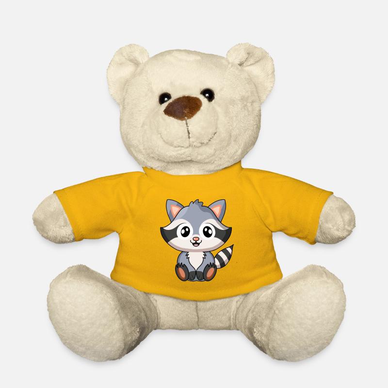 Waschbär - Teddy - Sonnengelb
