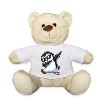 Cool Penguin Dab Lunettes de soleil Dessin animé - Nounours - jaune soleil - Devant
