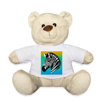 Zebra - Teddy - Sonnengelb - Vorne