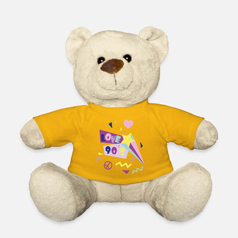90er - Teddy - Sonnengelb