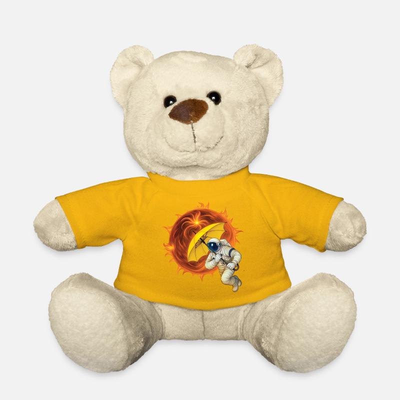 SOLAR WIND - geek & scifi - Teddy Bear - sun yellow