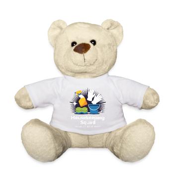 Funny Cleaning Design - Teddy Bear - sun yellow - Front
