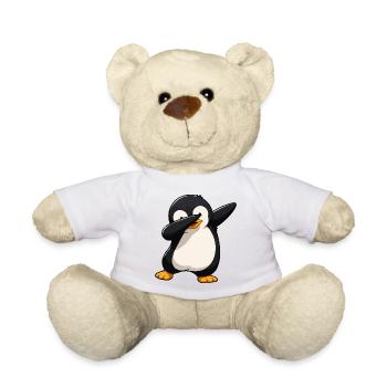 Dab Pinguin Comic - Teddy - Sonnengelb - Vorne