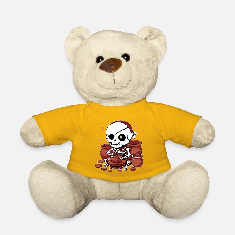 Mein eigener Schatz herschaffen – Kunstausgabe - Teddy - Sonnengelb