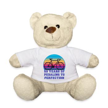 50 Jahre Pedalfahren mit dem Retro Sunset Rennrad - Teddy - Sonnengelb - Vorne