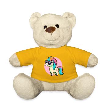 Rainbow Pony Glam-Brille - Teddy - Sonnengelb - Vorne